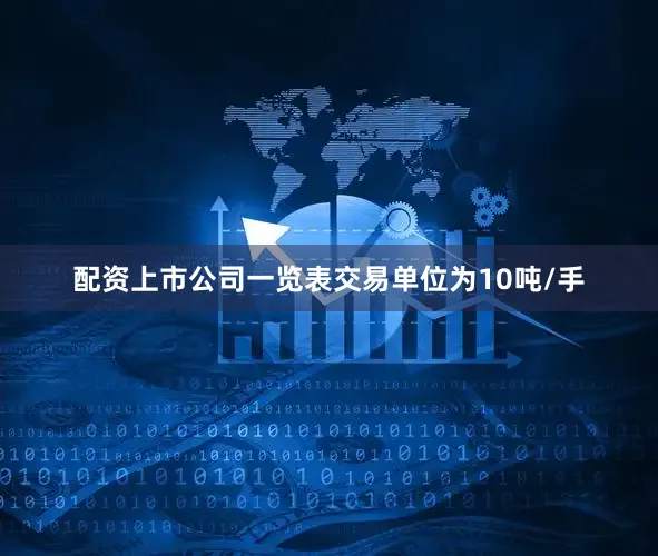 配资上市公司一览表交易单位为10吨/手